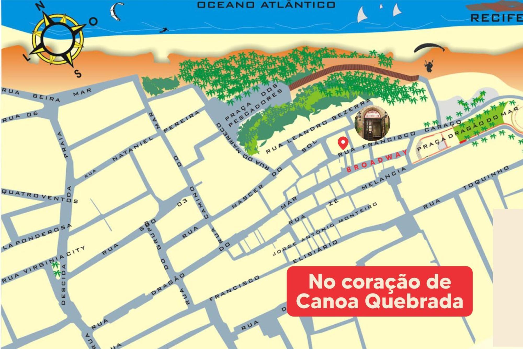 Pousada Alternativa Canoa Quebrada Exterior photo